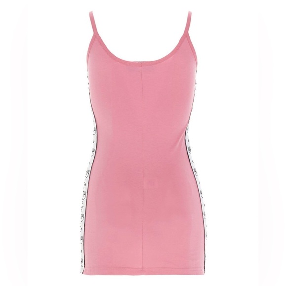 Chiara Ferragni Logomania Eye Tank Dress in Sachet Pink - Picture 4 of 15